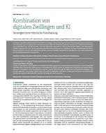 Kombination von Digitalen Zwillingen und KI