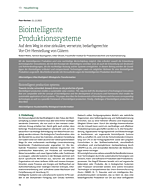Biointelligente Produktionssysteme