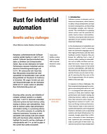 Rust for industrial automation