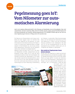 Pegelmessung goes IoT: Vom Nilometer zur automatischen Alarmierung