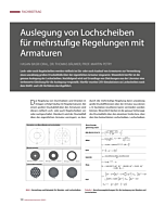 Auslegung von Lochscheiben für mehrstufige Regelungen mit Armaturen