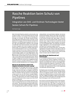 Rasche Reaktion beim Schutz von Pipelines