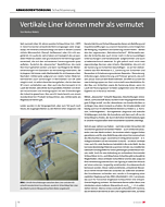 Vertikale Liner können mehr als vermutet