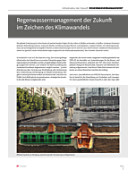 Regenwassermanagement der Zukunft im Zeichen des Klimawandels