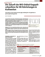 Die Zukunft des WIG-Orbital-Engspaltschweißens für HD-Rohrleitungen in Kraftwerken