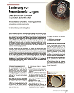 Sanierung von Fernwärmeleitungen