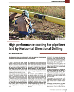 High performance coating for pipelines laid by Horizontal Directional Drilling