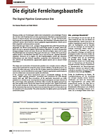 Die digitale Fernleitungsbaustelle