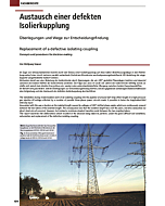 Austausch einer defekten Isolierkupplung