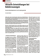 Aktuelle Entwicklungen bei Bahnkreuzungen