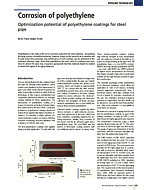 Corrosion of polyethylene