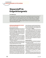 Wasserstoff im Erdgasleitungsnetz