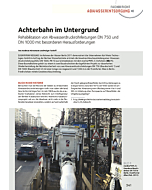 Achterbahn im Untergrund