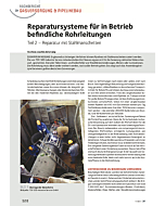 Reparatursysteme für in Betrieb befindliche Rohrleitungen