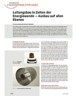 Leitungsbau in Zeiten der Energiewende - Ausbau auf allen Ebenen