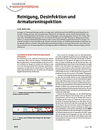 Reinigung, Desinfektion und Armatureninspektion