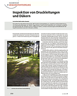 Inspektion von Druckleitungen und Dükern
