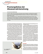 Praxisergebnisse der Abwasserwärmenutzung