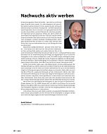 Nachwuchs aktiv werben
