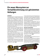 Ein neues Messsystem zur Verlaufsbestimmung von gekrümmten Haltungen