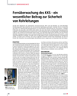 Fernüberwachung des KKS - ein wesentlicher Beitrag zur Sicherheit von Rohrleitungen