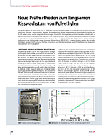Neue Prüfmethoden zum langsamen Risswachstum von Polyethylen