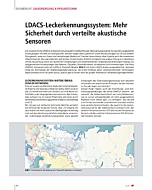LDACS-Leckerkennungssystem: Mehr Sicherheit durch verteilte akustische Sensoren