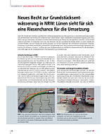 Neues Recht zur Grundstücksentwässerung in NRW: Lünen sieht für sich eine Riesenchance für die Umsetzung