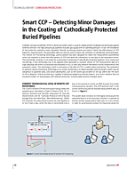 Smart CCP – Detecting Minor Damages in the Coating of Cathodically Protected Buried Pipelines