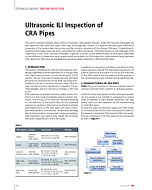 Ultrasonic ILI Inspection of CRA Pipes