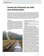 Grenzen des Stresstests aus Sicht eines Rohrherstellers