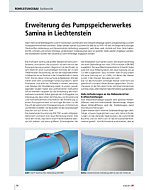Erweiterung des Pumpspeicherwerkes Samina in Liechtenstein
