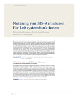 Nutzung von SIS-Armaturen für Leitsystemfunktionen