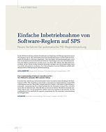 Einfache Inbetriebnahme von Software-Reglern auf SPS