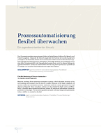 Prozessautomatisierung flexibel überwachen