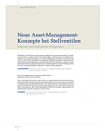 Neue Asset-Management - Konzepte bei Stellventilen