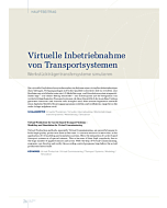 Virtuelle Inbetriebnahme von Transportsystemen