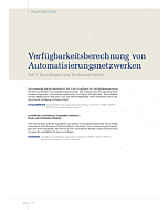 Verfügbarkeitsberechnung von Automatisierungsnetzwerken