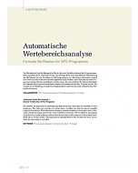 Automatische Wertebereichsanalyse