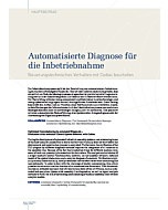 Automatisierte Diagnose für die Inbetriebnahme