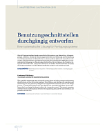 Benutzungsschnittstellen durchgängig entwerfen