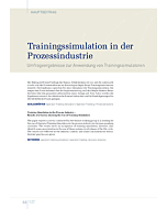 Trainingssimulation in der Prozessindustrie