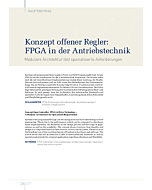 Konzept offener Regler: FPGA in der Antriebstechnik