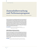 Zustandsüberwachung und Performanzprognose