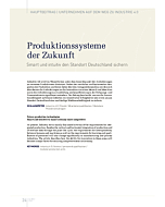Produktionssysteme der Zukunft