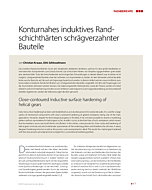 Konturnahes induktives Randschichthärten schrägverzahnter Bauteile