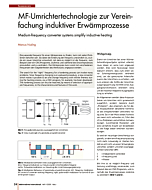 MF-Umrichtertechnologie zur Vereinfachung induktiver Erwärmprozesse