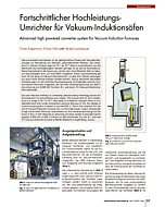 Fortschrittlicher Hochleistungs-Umrichter für Vakuum-Induktionsöfen