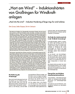 "Hart am Wind" - Induktionshärten von Großringen für Windkraftanlagen