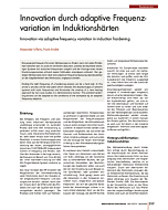 Innovation durch adaptive Frequenzvariation im Induktionshärten